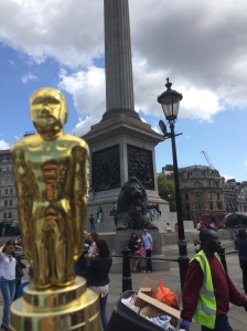 Goldie does Trafalgar Square